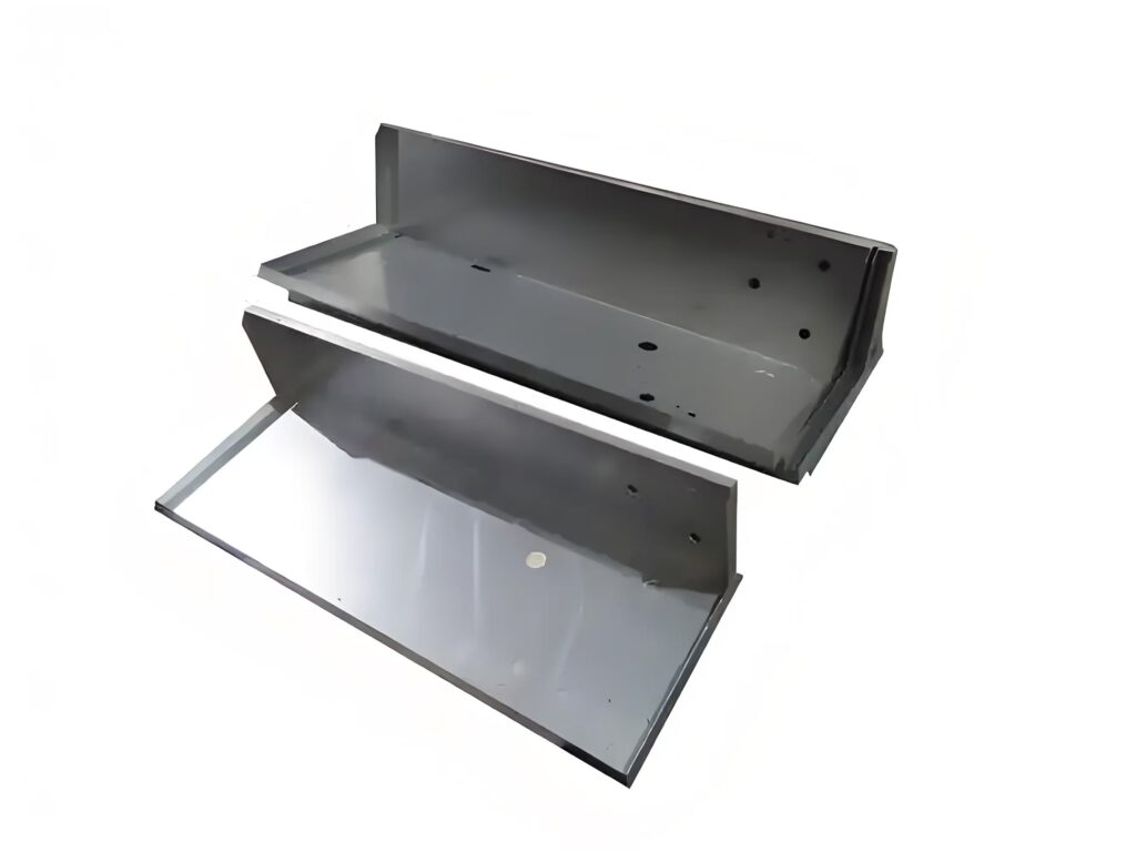 Custom Sheet Metal Bending L-Shaped Mounting Brackets | Industrial Support Comp...